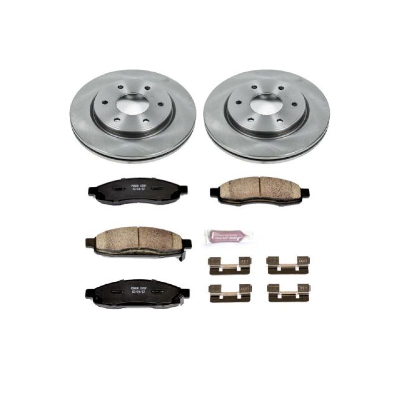 PowerStop PSB Autospecialty Kit Brakes, Rotors & Pads Brake Kits - OE main image