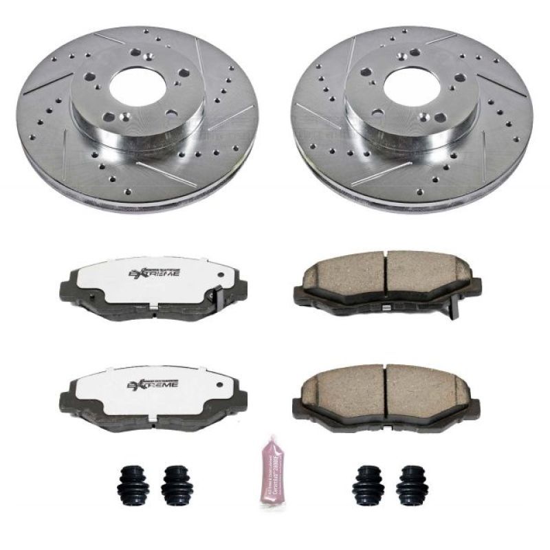 PowerStop PSB Z26 Street Warrior Kit Brakes, Rotors & Pads Brake Kits - Performance D&S main image