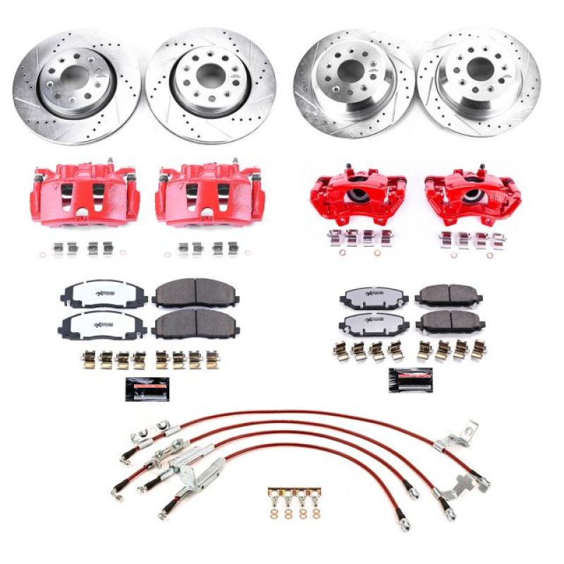 PowerStop PSB Big Brake Conversion Kit Brakes, Rotors & Pads Big Brake Kits main image