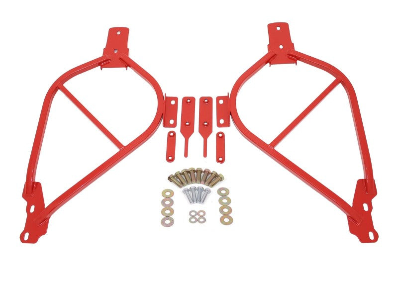 BMR 14-17 Chevy SS Bolt-On Subframe Connectors - Red SFC013R