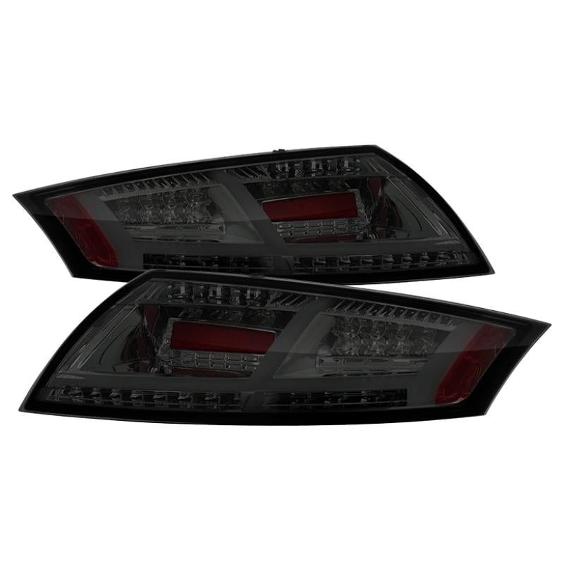 Spyder Audi TT 07-12 LED Tail Lights Smoke ALT-YD-ATT07-LED-SM 5081681 Main Image