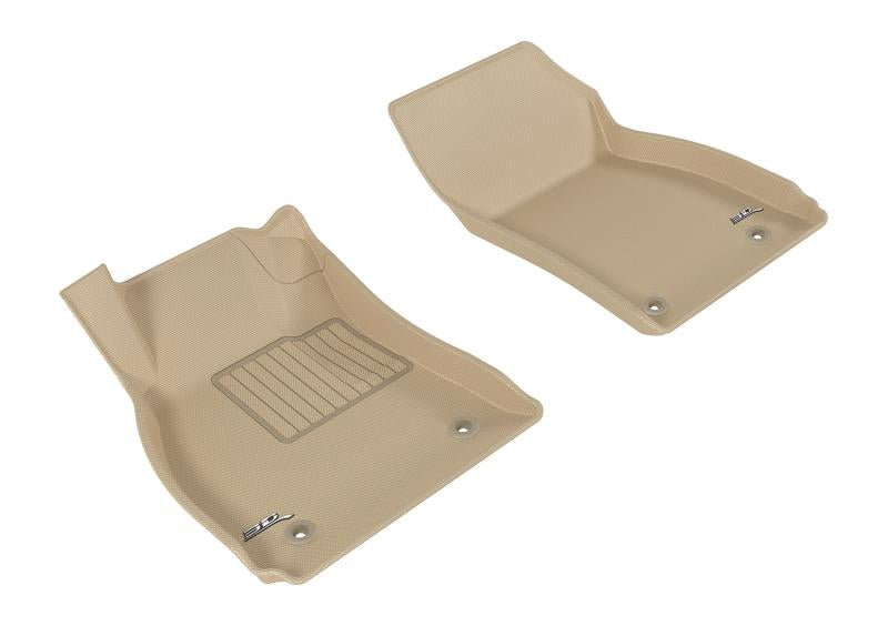 3D MAXpider 2011-2017 Buick Regal Kagu 1st Row Floormat - Tan L1BC02611502 Main Image