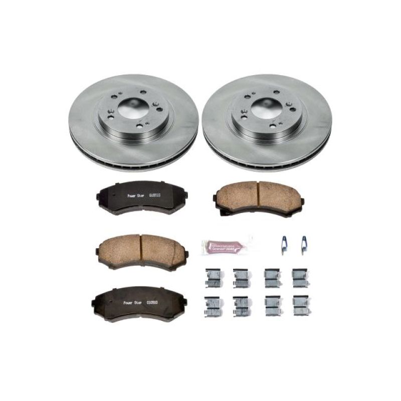 PowerStop PSB Autospecialty Kit Brakes, Rotors & Pads Brake Kits - OE main image