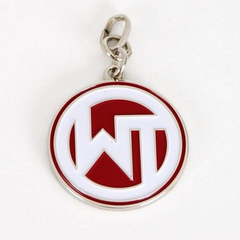Wagner Tuning Metal Key Chain - Red/White 180001021 Main Image