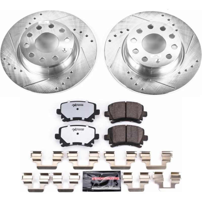 PowerStop PSB Z26 Street Warrior Kit Brakes, Rotors & Pads Brake Kits - Performance D&S main image