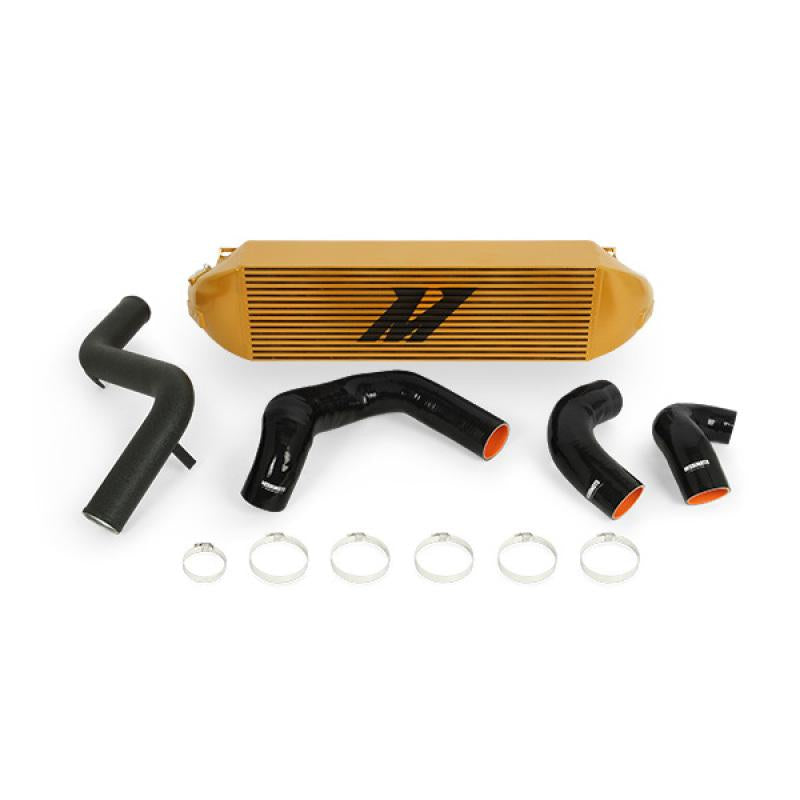 Mishimoto 2013+ Ford Focus ST Gold Intercooler w/ Black Pipes MMINT-FOST-13KBGD Main Image