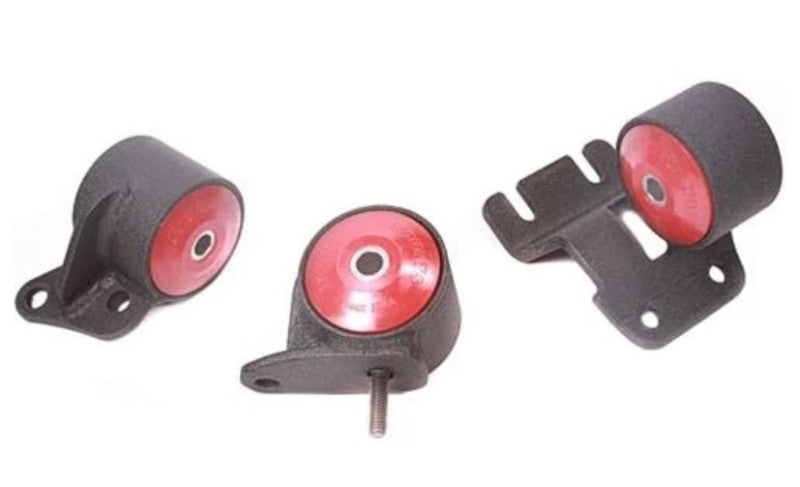 Innovative 90-93 Integra B-Series Black Steel Mounts 75A Bushings (Auto Trans Hydro) 19353-75A