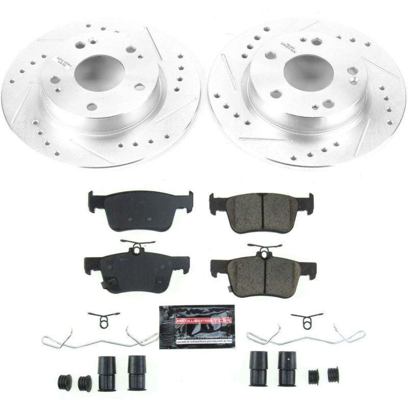 PowerStop PSB Z23 Evolution Kit Brakes, Rotors & Pads Brake Kits - Performance D&S main image