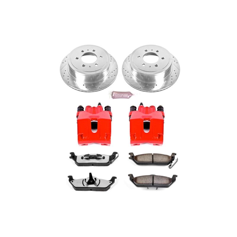 PowerStop PSB Z36 Truck & Tow Kit w/Cals Brakes, Rotors & Pads Brake Kits - Performance D&S main image