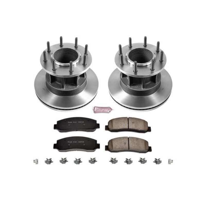 PowerStop PSB Autospecialty Kit Brakes, Rotors & Pads Brake Kits - OE main image