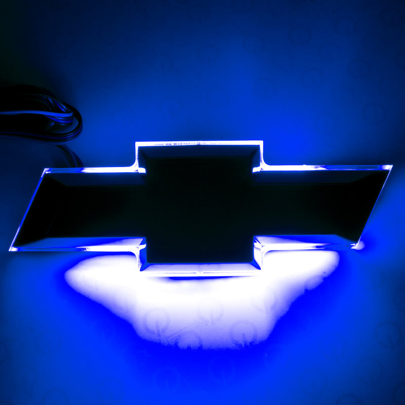 ORACLE Lighting Oracle Illuminated Bowtie - Flat Black Center - Dual Intensity - Blue 3022-002