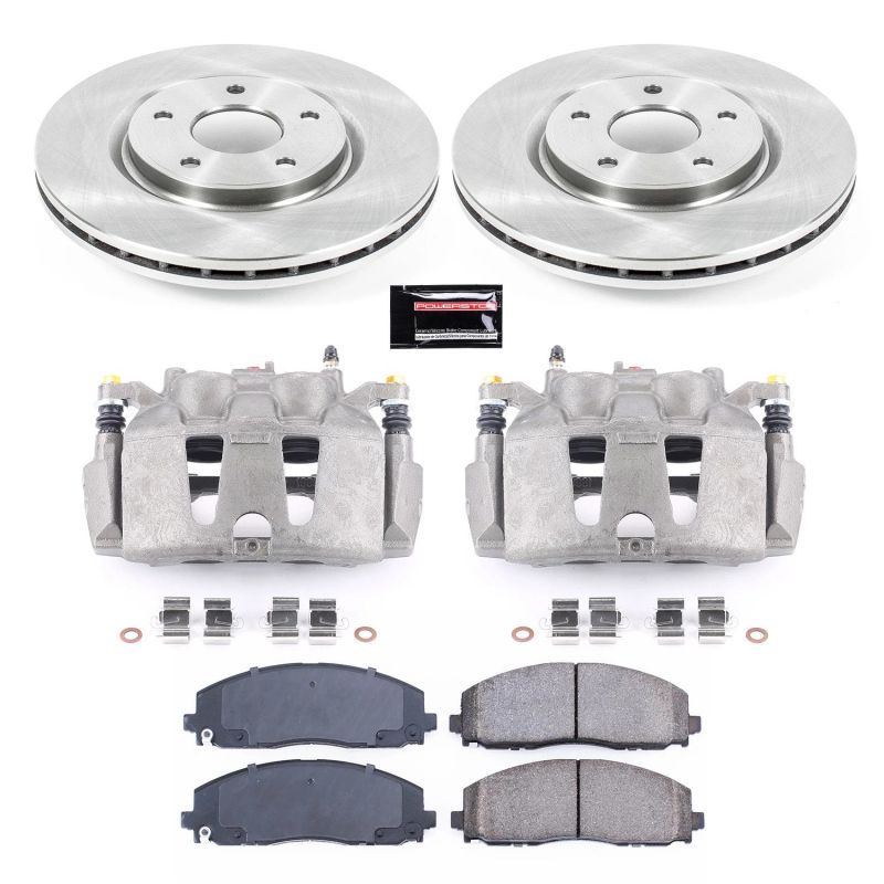 PowerStop PSB Autospecialty Kit w/Cals Brakes, Rotors & Pads Brake Kits - OE main image