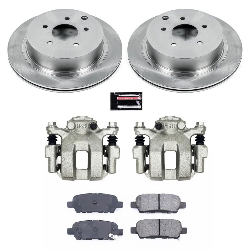 PowerStop PSB Autospecialty Kit w/Cals Brakes, Rotors & Pads Brake Kits - OE main image