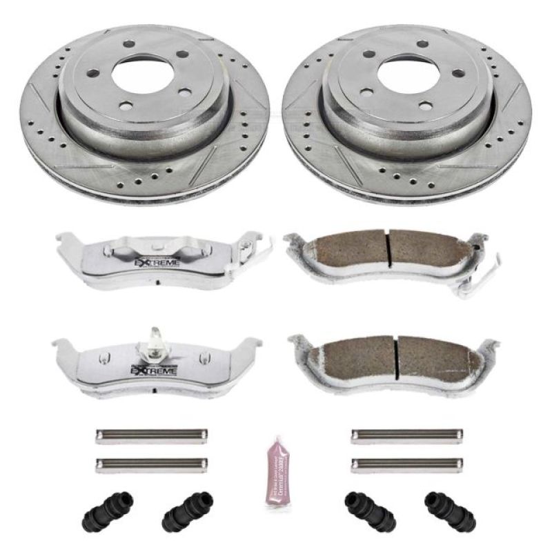 PowerStop PSB Z26 Street Warrior Kit Brakes, Rotors & Pads Brake Kits - Performance D&S main image