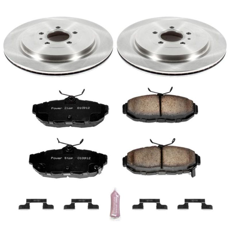 PowerStop PSB Autospecialty Kit Brakes, Rotors & Pads Brake Kits - OE main image