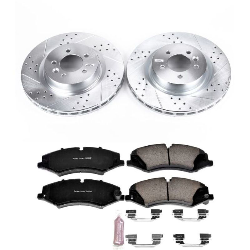 PowerStop PSB Z23 Evolution Kit Brakes, Rotors & Pads Brake Kits - Performance D&S main image