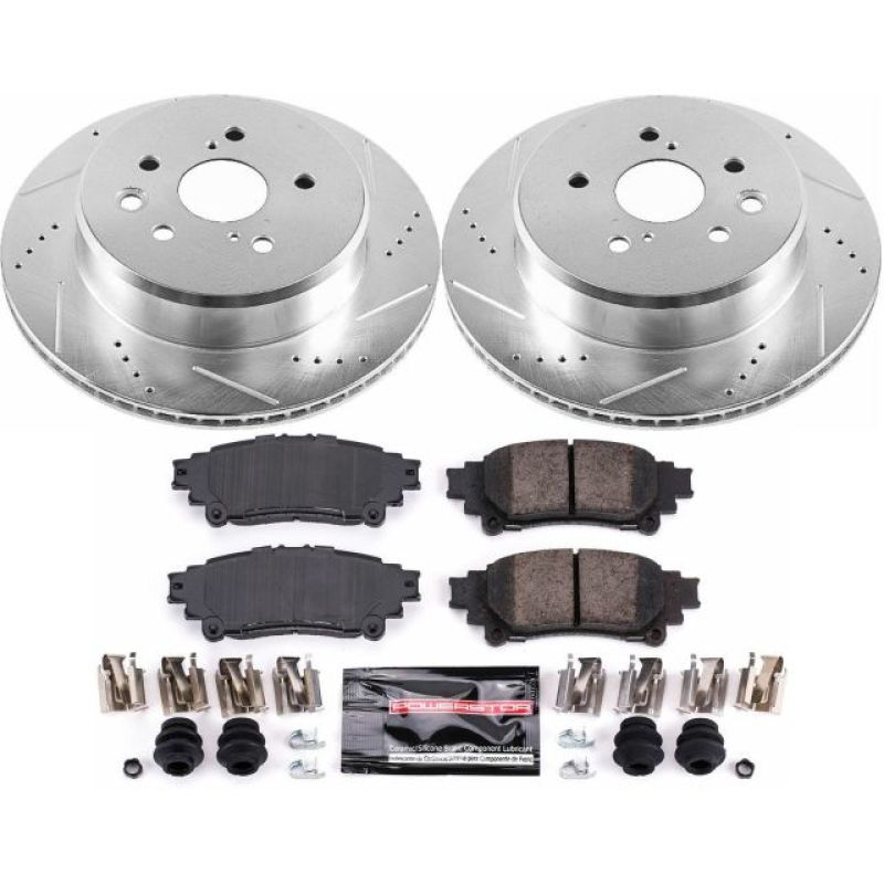 PowerStop PSB Z23 Evolution Kit Brakes, Rotors & Pads Brake Kits - Performance D&S main image