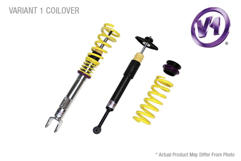 KW Coilover Kit V1 Mercedes C-Class W204 w/ Elec Suspension 10225053 Main Image