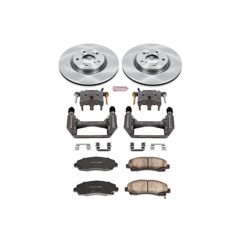 PowerStop PSB Autospecialty Kit w/Cals Brakes, Rotors & Pads Brake Kits - OE main image