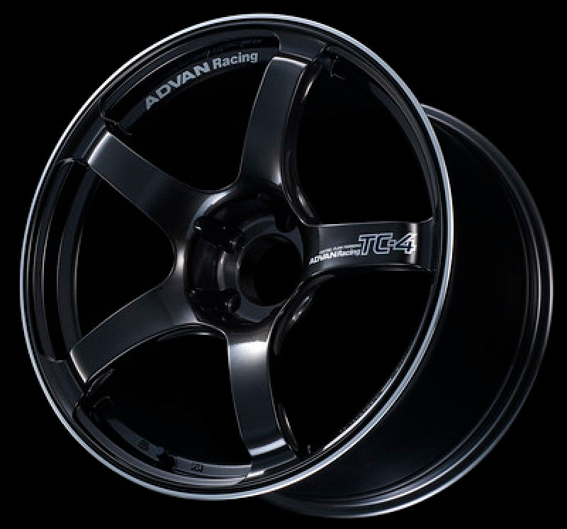 Advan TC4 16x7.0 +35 5-114.3 Black Gunmetallic & Ring Wheel YAD6E35EBGR