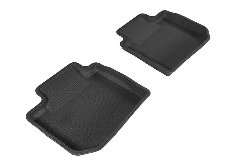 3D MAXpider 2012-2019 Subaru Impreza/XV Crosstrek/WRX/Sti Kagu 2nd Row Floormats - Gray L1SB00821501 Main Image