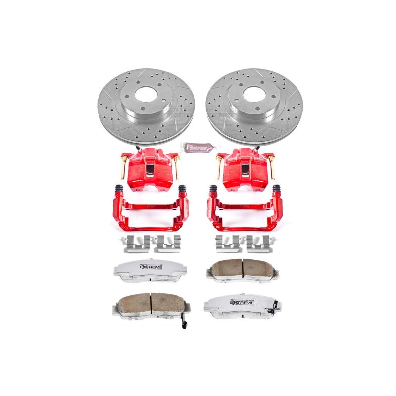 PowerStop PSB Z26 Street Kit w/Cals Brakes, Rotors & Pads Brake Kits - Performance D&S main image