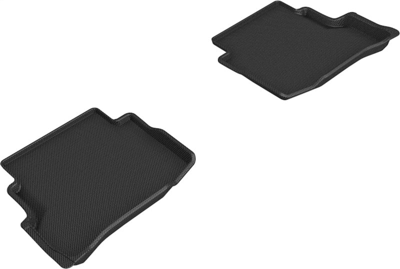 3D MAXpider ACE Kagu - Rear - Black Floor Mats Floor Mats - Rubber main image