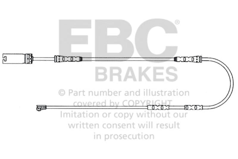 EBC 2011-2012 BMW 135 3.0L Turbo Front Wear Leads EFA138 Main Image