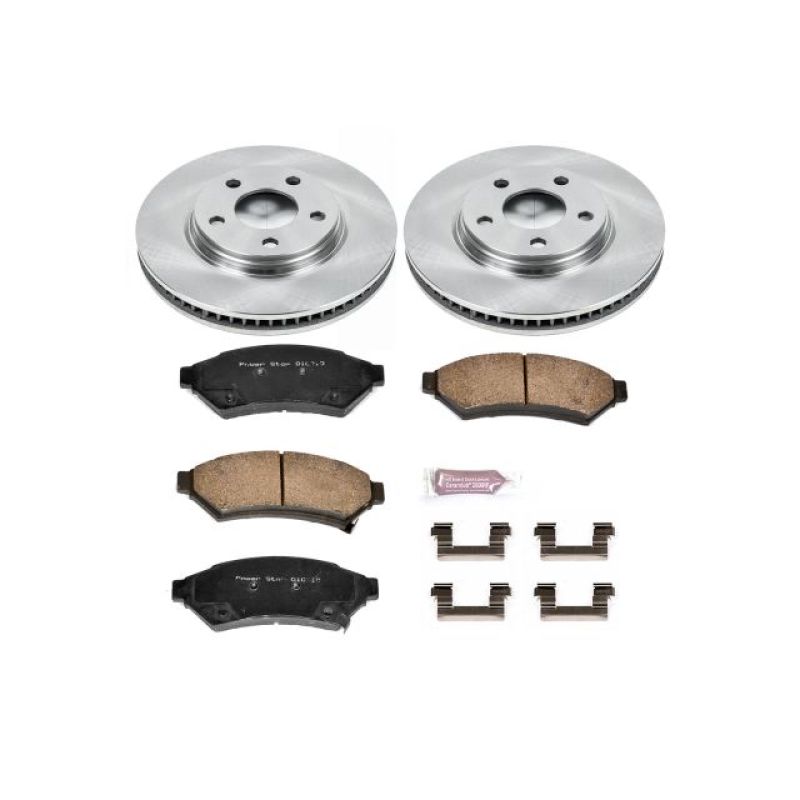 PowerStop PSB Autospecialty Kit Brakes, Rotors & Pads Brake Kits - OE main image