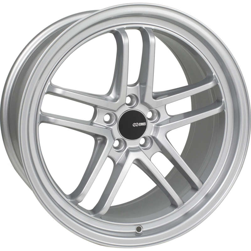 Enkei TSP5 17x8 5x100 45mm Offset 72.6mm Bore Silver Wheel 497-780-8045SP