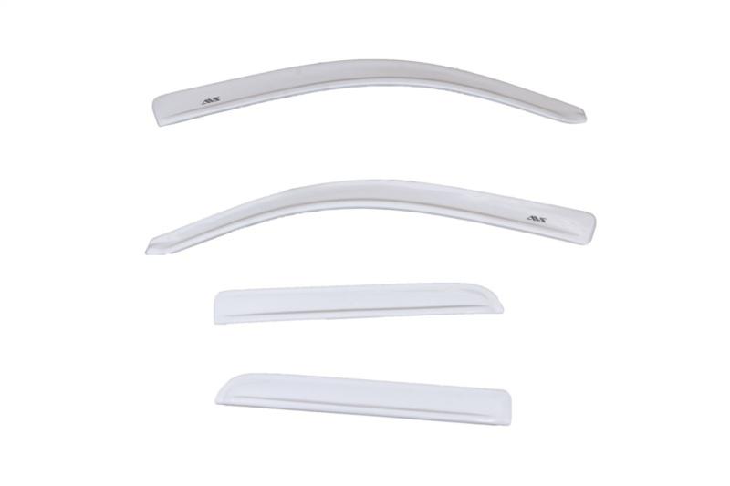 AVS 16-18 GMC Sierra 1500 Ext. Cab Low Profile Color Match Ventvisors 4pc - White Frost Tricoat 894040-G1W Main Image