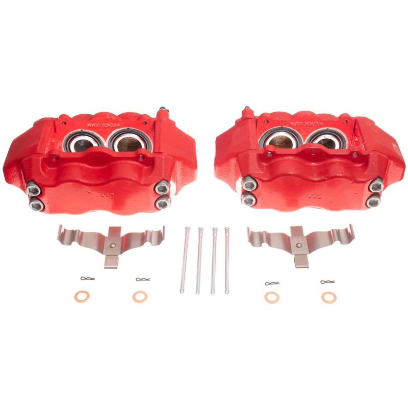 PowerStop PSB Red Calipers Brakes, Rotors & Pads Brake Calipers - Perf main image