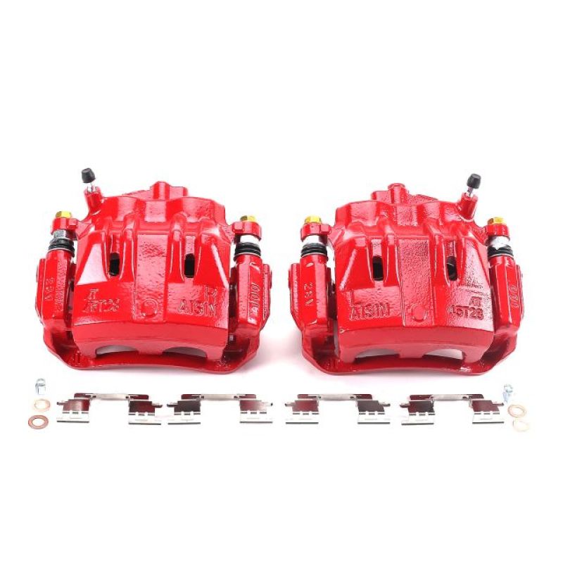 PowerStop PSB Red Calipers Brakes, Rotors & Pads Brake Calipers - Perf main image