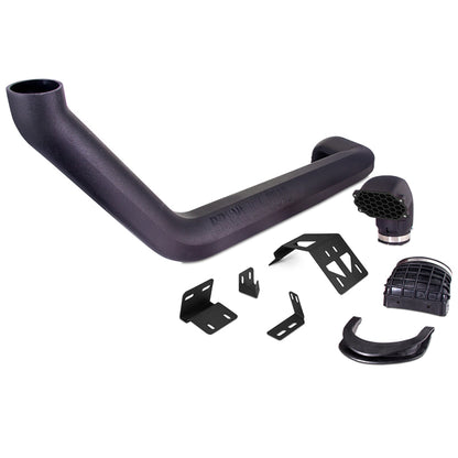 Mishimoto BORNE Off-Road 2018+ Jeep Wrangler JL Snorkel - Micro-Wrinkle Black MMAI-JL-18N