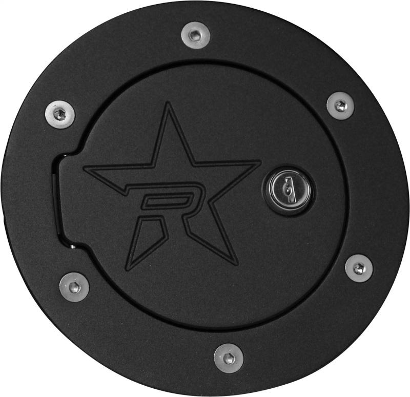 RBP RX-2 Locking Fuel Door 13-17 Dodge Ram 1500/2500/3500 Truck (Except Dually) - Black RBP-6047KL-RX2 Main Image