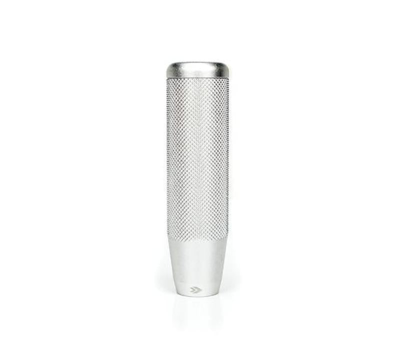 NRG Shift Knob Knurl Hidden Gem Short Silver SK-800SL