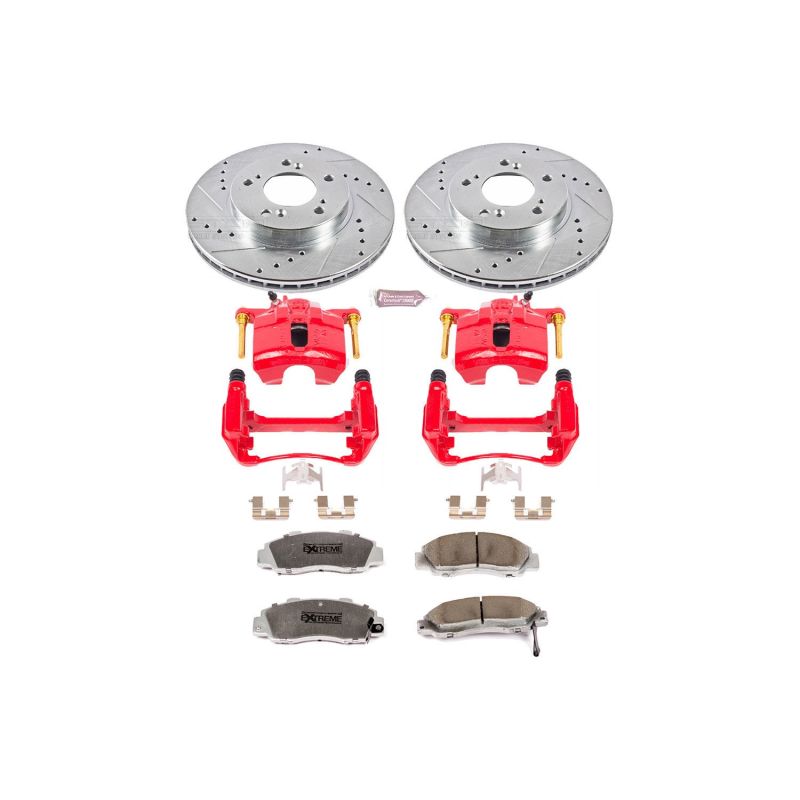 PowerStop PSB Z26 Street Kit w/Cals Brakes, Rotors & Pads Brake Kits - Performance D&S main image