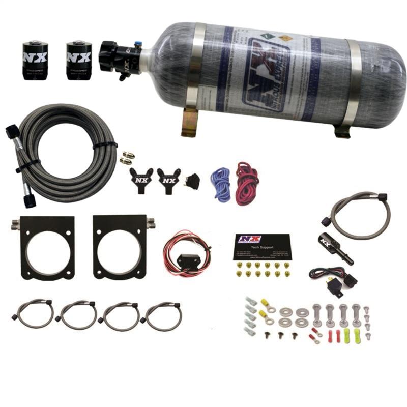 Nitrous Express 13-17 Dodge Viper (Gen-V) Nitrous Plate Kit (50-400HP) w/12lb Bottle 20970-12 Main Image