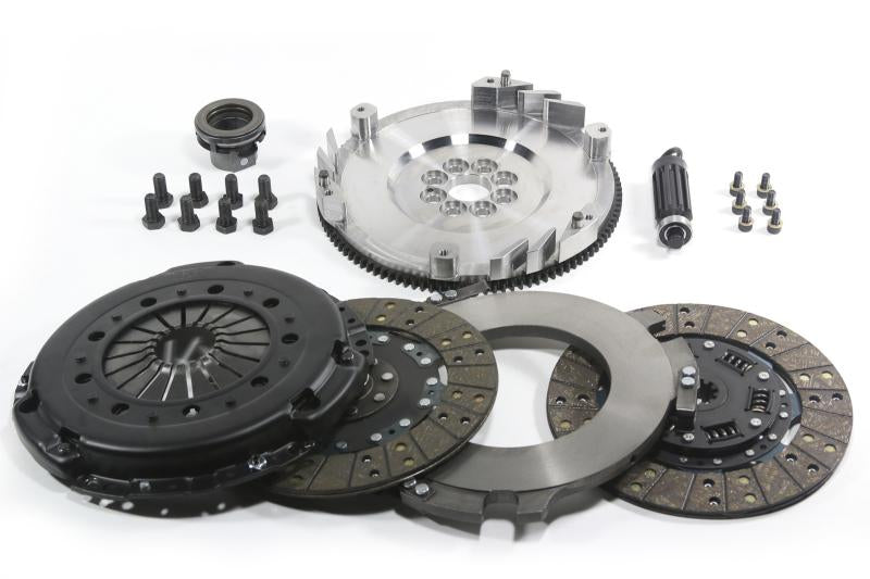 DKM Clutch BMW E34/E36/E39/E46/Z3/Z4 Up to 03 (6 Cyl) 5-Spd MS Twin Disc Clutch Kit w/Steel Flywheel MS-006-005 Main Image