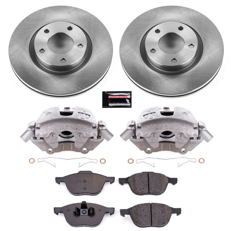 PowerStop PSB Autospecialty Kit w/Cals Brakes, Rotors & Pads Brake Kits - OE main image