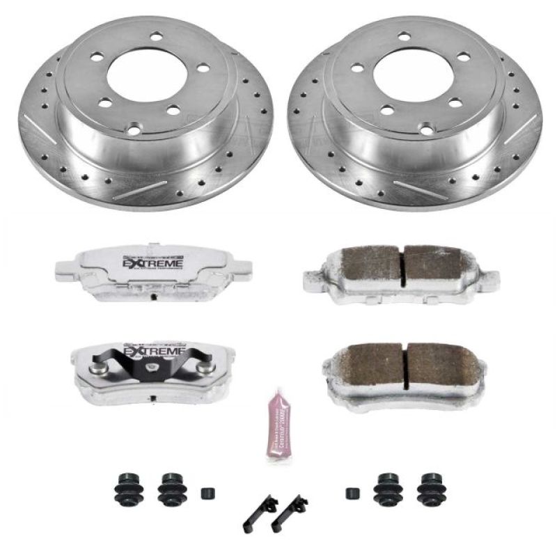 PowerStop PSB Z26 Street Warrior Kit Brakes, Rotors & Pads Brake Kits - Performance D&S main image