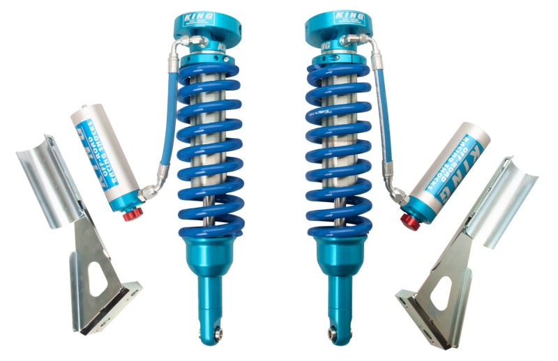 King Shocks 03-09 Lexus GX470 Front 2.5 Dia Remote Res 650lb Spring Rate Coilover w/Adj (Pair) 25001-124A-EXT-650