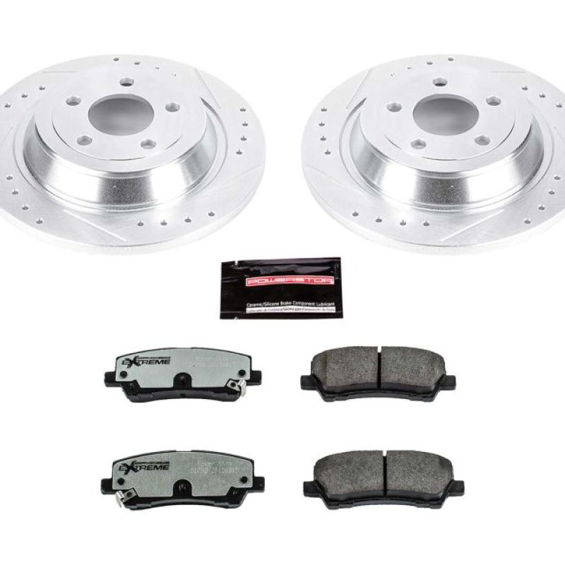 PowerStop PSB Z26 Street Warrior Kit Brakes, Rotors & Pads Brake Kits - Performance D&S main image