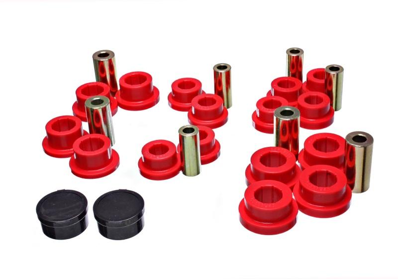 Energy Suspension 2016 Mazda Miata Red Front Control Arm Bushing Set 11.3111R Main Image