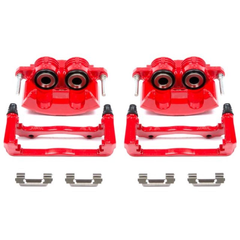 PowerStop PSB Red Calipers Brakes, Rotors & Pads Brake Calipers - Perf main image