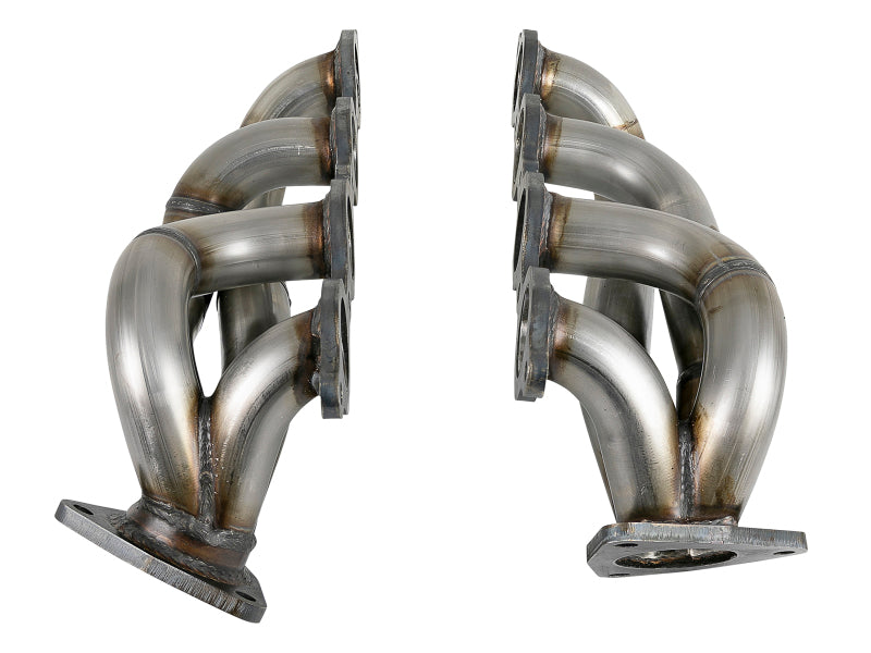 aFe Twisted Steel 1-3/4in 304SS Shorty Headers 2019 GM Silverado / Sierra 1500 V8-5.3L/6.2L 48-34134