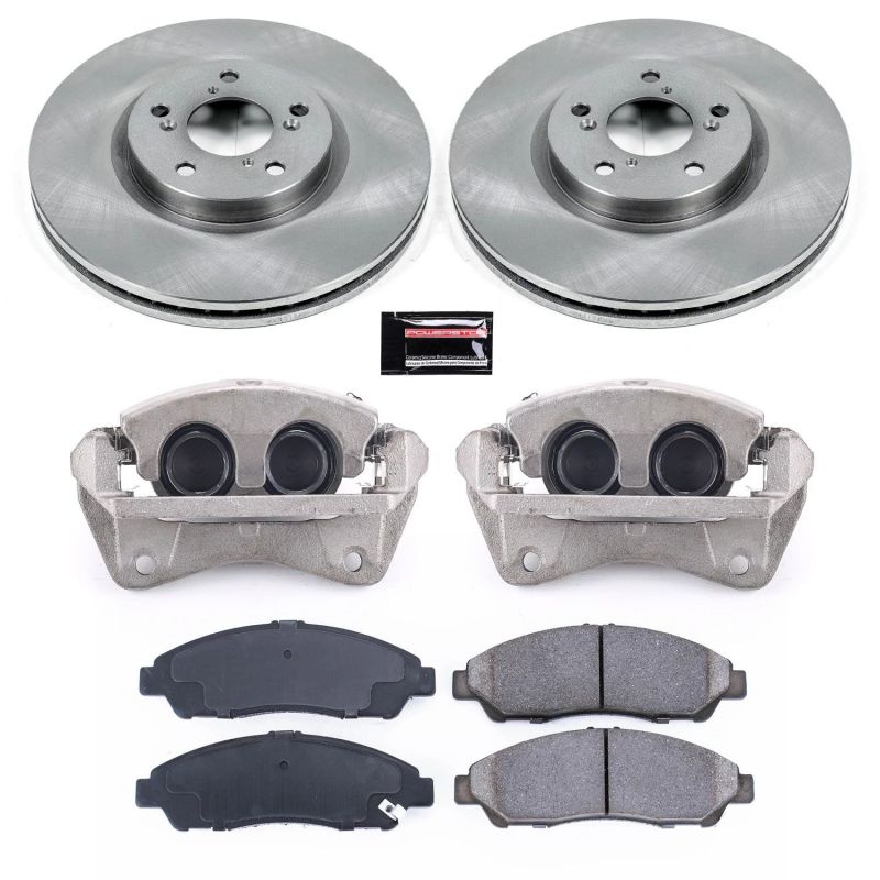 PowerStop PSB Autospecialty Kit w/Cals Brakes, Rotors & Pads Brake Kits - OE main image