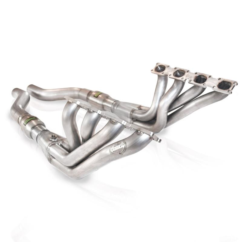 Stainless Works 1990-95 Corvette ZR1 Headers 2in Primaries 3in Collectors High-Flow Cats ZR1CORVCAT Main Image