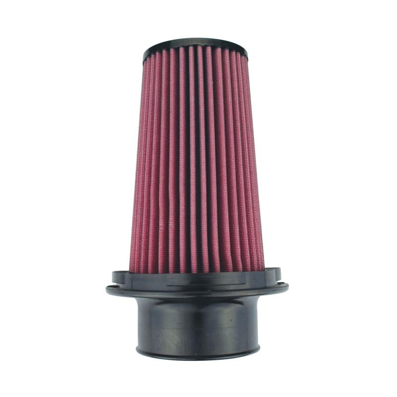 Injen 8-Layer Oiled Cotton Gauze Air Filter 3.5in ID/ 6.5in Base / 8.8in Height / 5in Top X-1114-BR Main Image