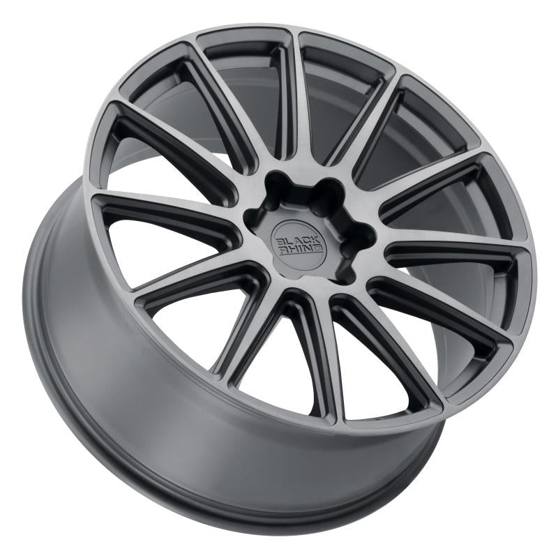 Black Rhino Waza 20x9.0 5x114.3 ET30 CB 76.1 Brushed Gunmetal Wheel 2090WAZ305114G76 Main Image